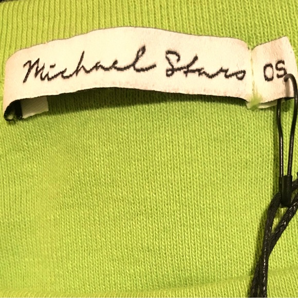 Lime green Michael Stars tank top - Picture 2 of 3